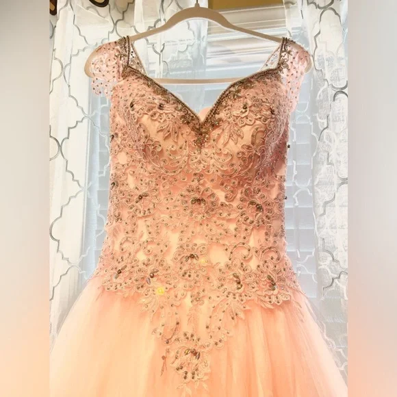 Dresses | Blush Pink Quinceanera Dress | Poshmark